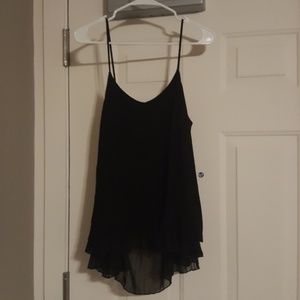 Black tank top